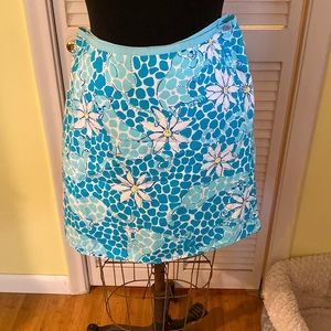 Lilly Pulitzer two sides wrap skirt Size 14